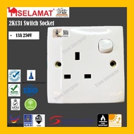 SELAMAT 13A & 15A Switches Socket [Switches Socket][Best Quality][Buatan Malaysia]