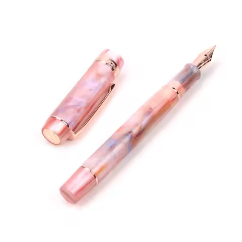 Kaigelu 316A Fountain Pen saffron Acrylic Celluloid Iridium EF F M Nib Classic Pen exquisite Marble 