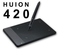 Huion 420 手寫板繪王繪圖板簽名版 drawing pad  藝術素描油漆數位手繪繪畫畫板工具書寫網課上堂