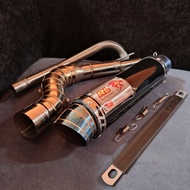 Exhaust RL Redleo 32mm open for Lc135/Y15zr/Rs150