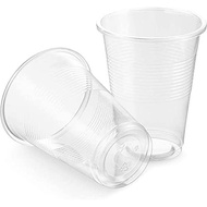 Plastic Medium Weight 7 Oz Disposable Clear Plastic Drinking Cups for all Occasions to Serve all kin