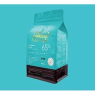 Embassy chocolate 65% Oceanic blend 250gr dark couverture Tulip chocolate couverture dark chocolate