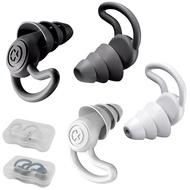 Sleep Noise Cancelling Silicone Earbuds, 2 Pairs of Reusable Sleep Earbuds, Hearing Protection Sound