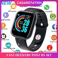 CS_ Y68 Smart Watch Bluetooth IP67 Waterproof 115/116 Plus Fitness Tracker Watch Heart Rate Monitor Sport Smart Band Y56