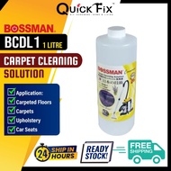 QuickFix [1 LITRE] BOSSMAN BCDL1 Carpet Cushion Sofa Cleaning Solution Car Kerata Kusyen Ditergent S