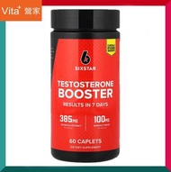 Six Star Pro Nutrition - Muscletech旗下六星 天然睪酮補充劑 60片 增加肌肉力量耐力 平行進口 (效期: 07/2028*)