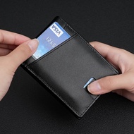 . New Leather Wallet Men's Wallet Leather Us Dollar Clip Rfid Anti-Magnetic Anti-Identity-Theft 【Hot selling items】