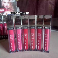 Lipstik TERLARIS DAN TERMURAH. Lipcream maybelline matte lipgloss \ tahan lama dan anti air \ COD