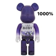 澳門限定 2020全新 WF Fashion Bearbrick my first baby MY FIRST BE@RBRICK B@BY 1000%