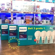Led Light Bulb 11 watt 9 watt 7 watt Philips Multipack Essential ESS LED Bulb E27 6500K