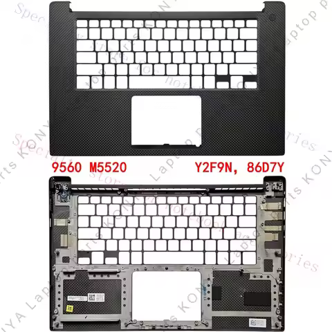 A+ Applicable for Dell XPS 15 9560 Precision 5520 Laptop LCD Back Cover/Bezel/ Palm Rest/Bottom
