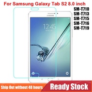 For Samsung Galaxy Tab S2 8.0 inch SM-T715,SM-T710,SM-T719N, SM-T719,SM-T715Y,SM-T719Y,SM-T713  Screen Protector, Anti-Scratch Screen Film Guard