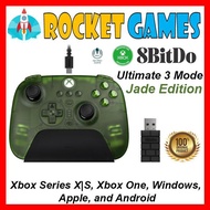 8Bitdo Ultimate 3 mode Gaming Controller Hall Effect Stick Triggers JADE Edition for Xbox, Apple, Wi