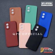 Oppo A38 Oppo A18 Case Pro Camera Case Slim BlackMatte Silicone Color Case Oppo A18 Oppo a38