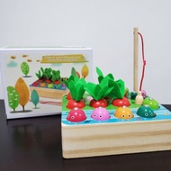 早教益智玩具 - 拔蘿蔔 🥕 和釣魚釣蟲蟲遊戲 🐟🐛