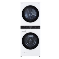 【智慧清潔家電】【領券再折千】LG樂金WashTower19公斤AI智控白色洗衣塔洗乾衣機WD-S1916W