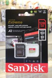 【日產旗艦】SanDisk Extreme PRO microSDXC 128GB 160MB U3 A2 GoPro 