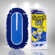 [4275] 15-Inch Dust Mop Cloth 300g Navy Blue (Spare Parts) Real Cotton Fiber Good Protection Durable