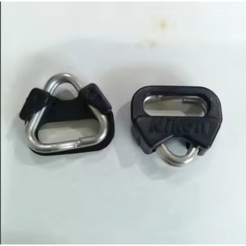 2pcs/Set for Nikon D300 D800 D5200 D600 D610 D4 Shoulder Strap Hook Triangle Ring Lock