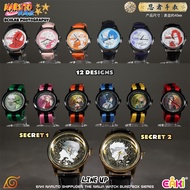 EAKI Japanese Naruto Shippuden Anime Merchandise Naruto Sasuke Itachi Watch Wrist Watch Mystery Box 