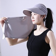 Nón khẩu trang chống nắng UPF50+ MAS00305 Mũ Nữ Đẹp dn19111307 Ninja Fullface Kèm Khẩu Trang Lưới Vả