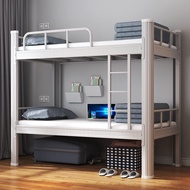 Upper Lower Bunk Iron Frame Bed Bunk Bed Iron Bed Staff Dormitory Bed Upper Lower Bed Iron Bed Stude