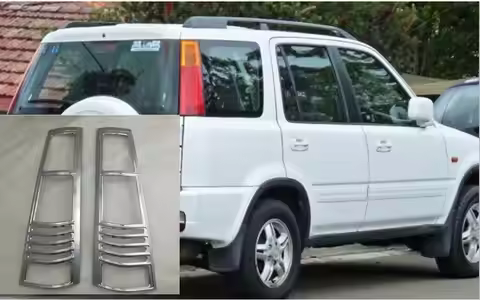 For Honda RD1 RD3 CR-V CRV 1995 - 2001 CRV Chrome accessories plated Rear Light Lamp Cover Trim Tail