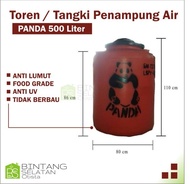 TOREN AIR/ TANGKI TANDON WADAH PENAMPUNGAN AIR PANDA 500 LITER