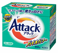 Attack Neo 高活性生物濃縮酵素洗衣粉 850g (綠色) (4901301452412 )【平行進口】