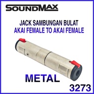 Jack Sambungan Female Akai to Female Akai / double Female Akai