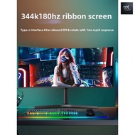 DIY FOR YOU gaming monitor 34 inch 4k 144hz  hdmi ips curved monitor built in speaker Computer 107cm
