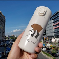 We bare bears Bottles We bare bears thermos We bare bears kids bottles High quality pp thermo