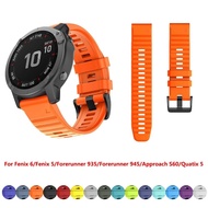 Suitable for Garmin Fenix7x/6x/5x Quick Release Silicone Strap Fenix3/3HR Quick Release Watch Strap 