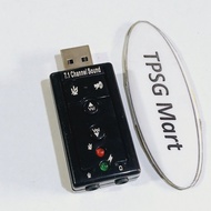 Sound Card / USB Sound Card 7.1 Channel (USB Body Button)
