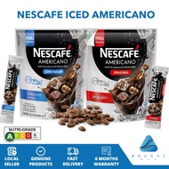 Nescafe Ice Americano Powder - No Sugar/Orignal, Refreshing Instant Coffee Packets