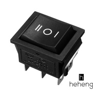 6 Pin 3 Position Boat On-Off-On Momentary Rocker Switch DPDT 16A 250V AC