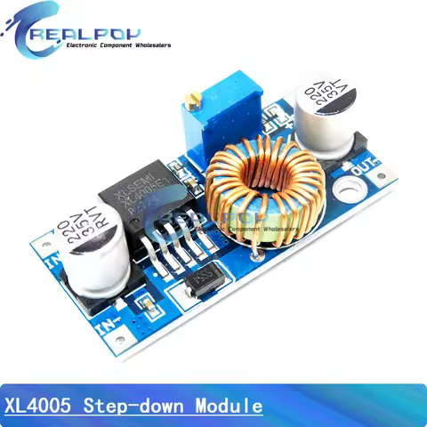 XL4005 DSN5000 Beyond LM2596 DC-DC adjustable step-down 5A 75W power Supply module Large current Lar