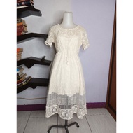 Bohemian Cream Dress