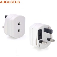 AUGUSTUS EU To UK Plug Toothbrush Power Plug Adapter UK Adapter 1.6A 250V EU 2 Pin To 3 Pin UK Elect