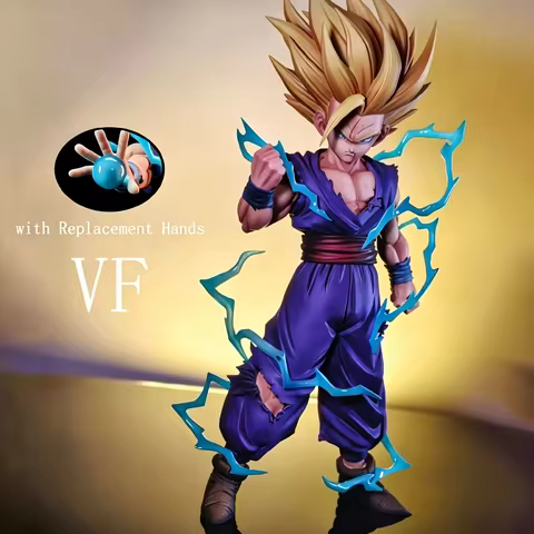 NEW VF Studio Dragon Ball Son Gohan Goku Son Super Saiyan Anime Movable PVC 1/6 Statue Collection Mo