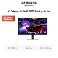 Samsung 32" Odyssey OLED G8 G81SF UHD 240Hz Gaming Monitor / LS32FG812SEXXS