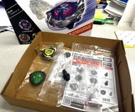 爆旋陀螺 🔥 beyblade X 煉獄惡魔勇者勇氣 /黑綠色 3-60固鎖/Level軸心 出自 UX-15 鯊魚三陀螺套裝 (烈鯊鱗甲 4-50Uf, 暴龍咆哮 1-70L, 煉獄勇者 3-60 