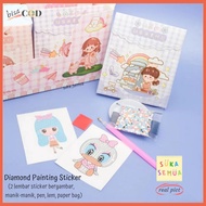Diamond Painting Sticker Set/DIY Bead Sticker - Bead packing Paper Bag // Bag LD-ZSH503 Picture Cont