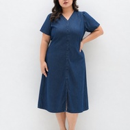 EGALE.ID - Harper Midi Dress | Petite Mid Jumbo Plus SizeBIG Dress Woman Dinner Dress Elegant Plus S