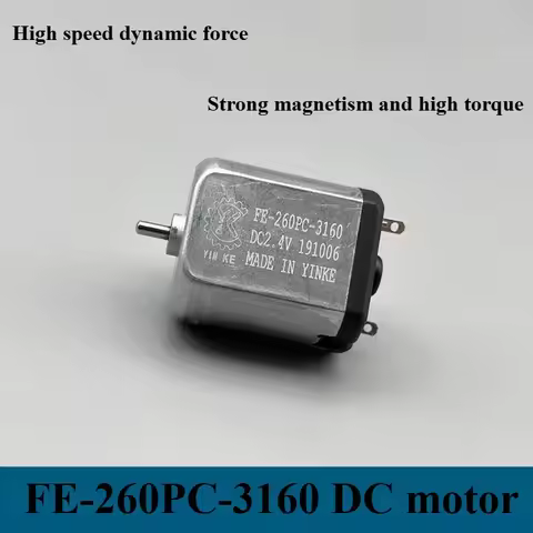 FF260PC-3160 DC Motor 2.4V3.0V3.7V Silent Shaver 3D Razor Beard Knife Motor