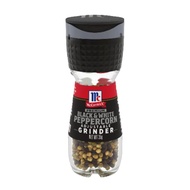 Black and White Peppercorn Grinder  Size 35 G. By MCCORMICK