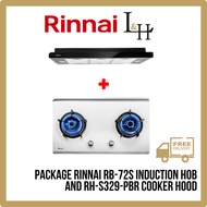 [BUNDLE] Rinnai RB-72S Induction Hob and RH-S329-PBR Cooker Hood