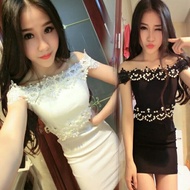 041025 night club sexy hip back dress