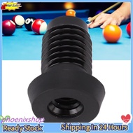 Phoenixshop RiToEasysports Pool Cue Bottom Cover Protects from Impact Damage with Aluminum Plastic C