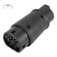 EVSE EV Adaptor 32A J1772 Type 1 to Type 2 Plug EV Adapter, Electric Cars Vehicle Charger Charging C